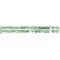  HK73-10：7300系2連7300F/7301F床下機器【武蔵模型工房 Nゲージ 鉄道模型